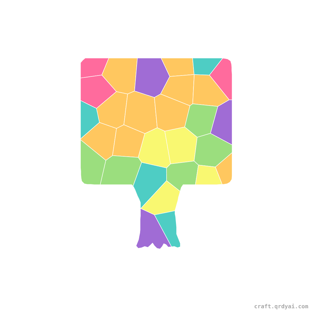 Basketball Hoop mosaic sticker template — finished art