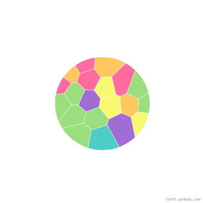 Basketball mosaic sticker template — finished art preview