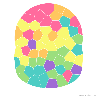 Football Helmet mosaic sticker template — finished art preview