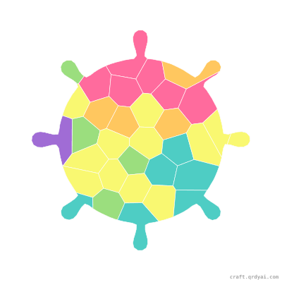 Ship's Wheel mosaic sticker template — finished art preview